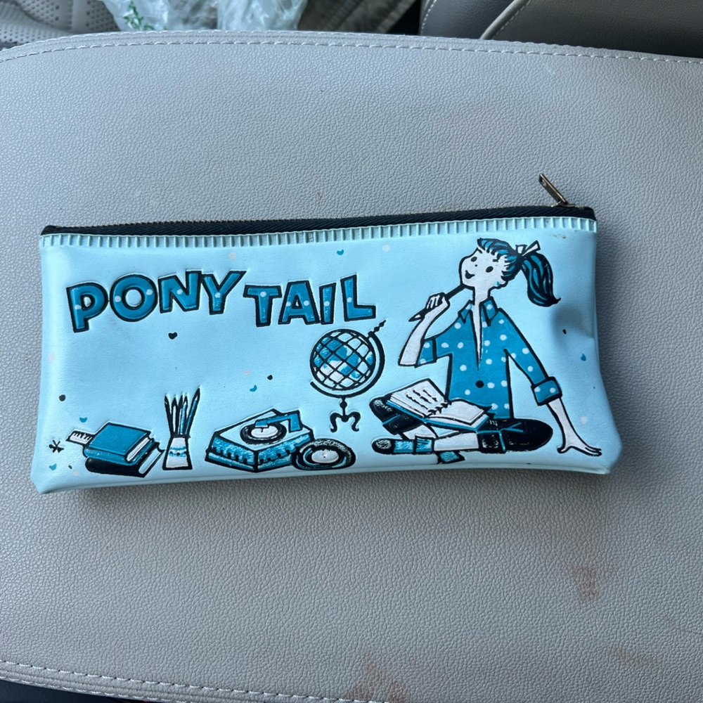 Pony Tail Pencil Case